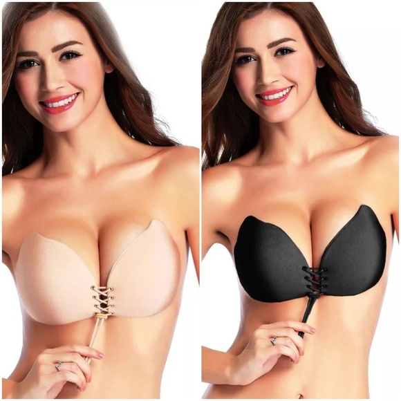 Silicone Push-Up Strapless Backless Self-Adhesive - Picture 2 of 8